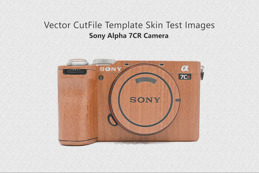 Sony A7CR Camera Skin CutFile Template 2023