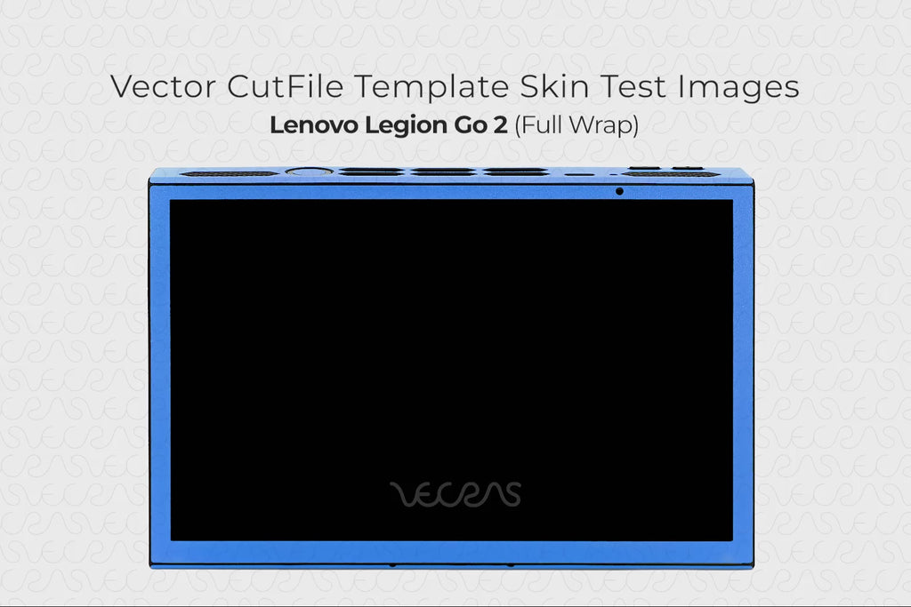 Lenovo Legion Go 2 Handheld Gaming Console 2025 | Vinyl Skin Cut File Template