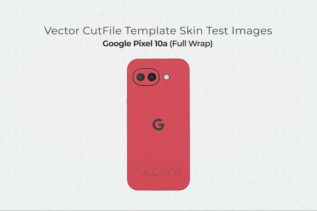 Pixel 10a Mobile 2026 | Vinyl Skin Cut File Template