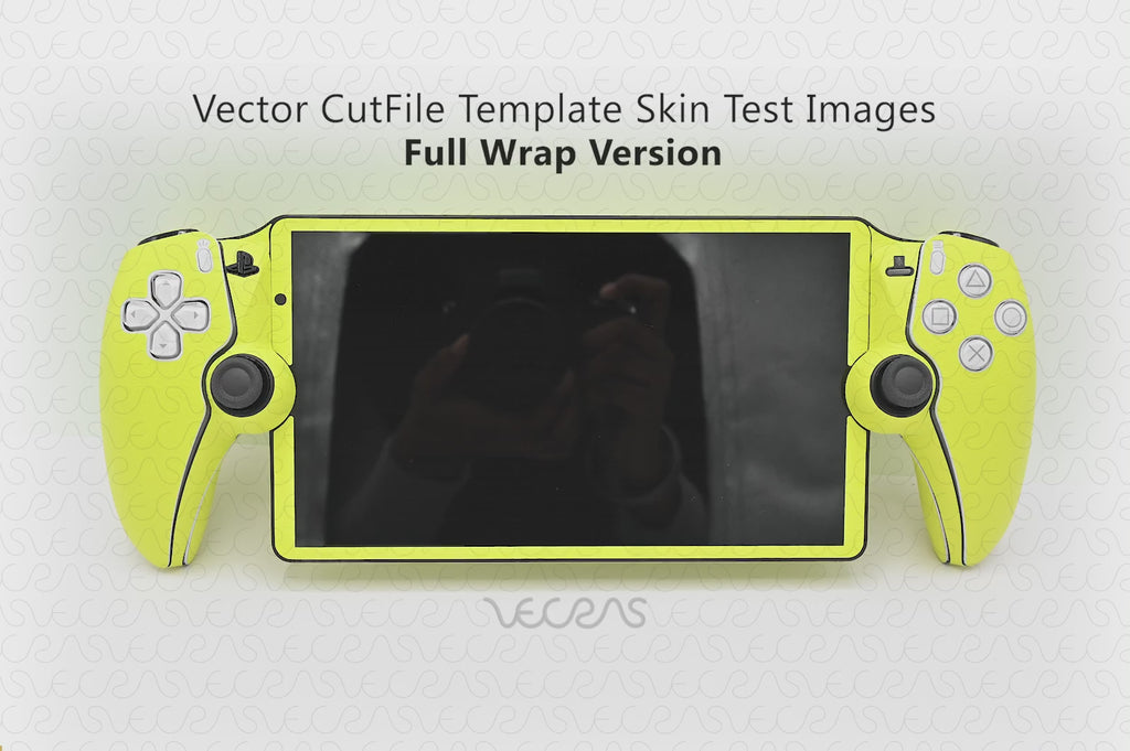 PlayStation Portal Remote Player Skin CutFile Template 2023 | Skin Test Images | Slideshow