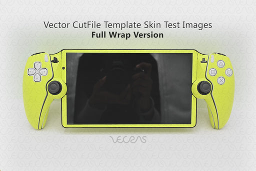 PlayStation Portal Remote Player Skin CutFile Template 2023 | Skin Test Images | Slideshow