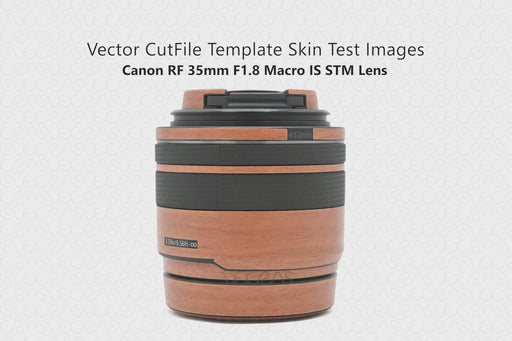 Canon RF 35mm Lens 3M Decal Skin Wrap Short Video