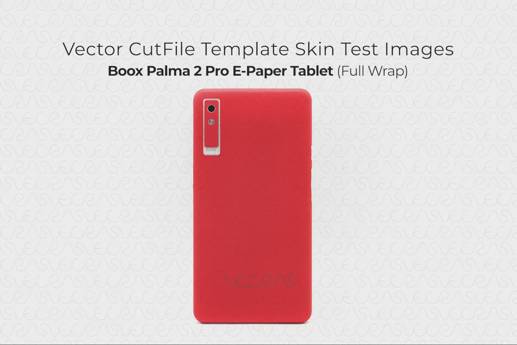 Boox Palma 2 Pro e-Paper Tablet 2025 | Vinyl Skin Cut File Template