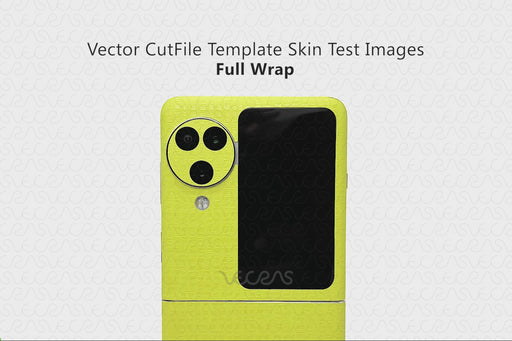 Oppo Find N3 Flip Skin CutFile Template 2023 | Skin Test Images | Slideshow