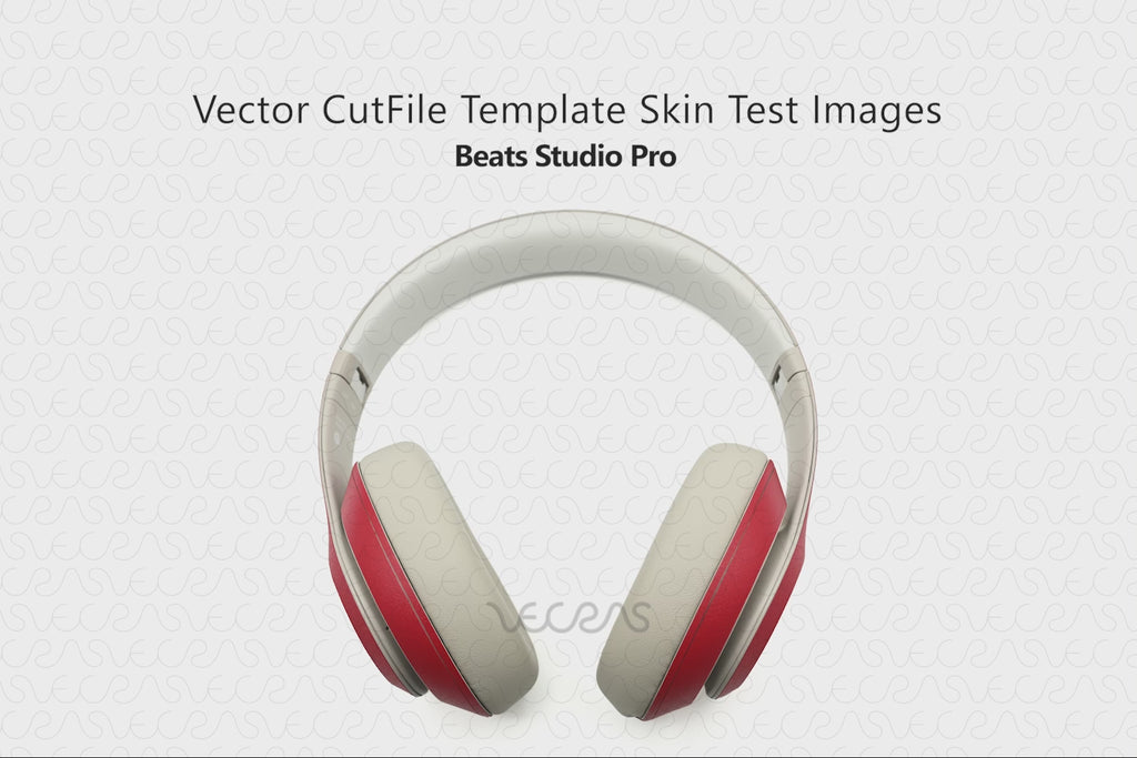 Beats Studio Pro Headphones (A2924) 2023 | Vinyl Skin Cut File Template | Slideshow | Skin Test Images