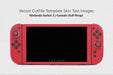 Nintendo Switch 2 Handheld Gaming Console 2025 | Vinyl Skin Cut File Template | Slideshow | Skin Test Images