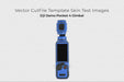 DJI Osmo Pocket 4 Gimbal Camera 2026 | Vinyl Skin Cut File Template