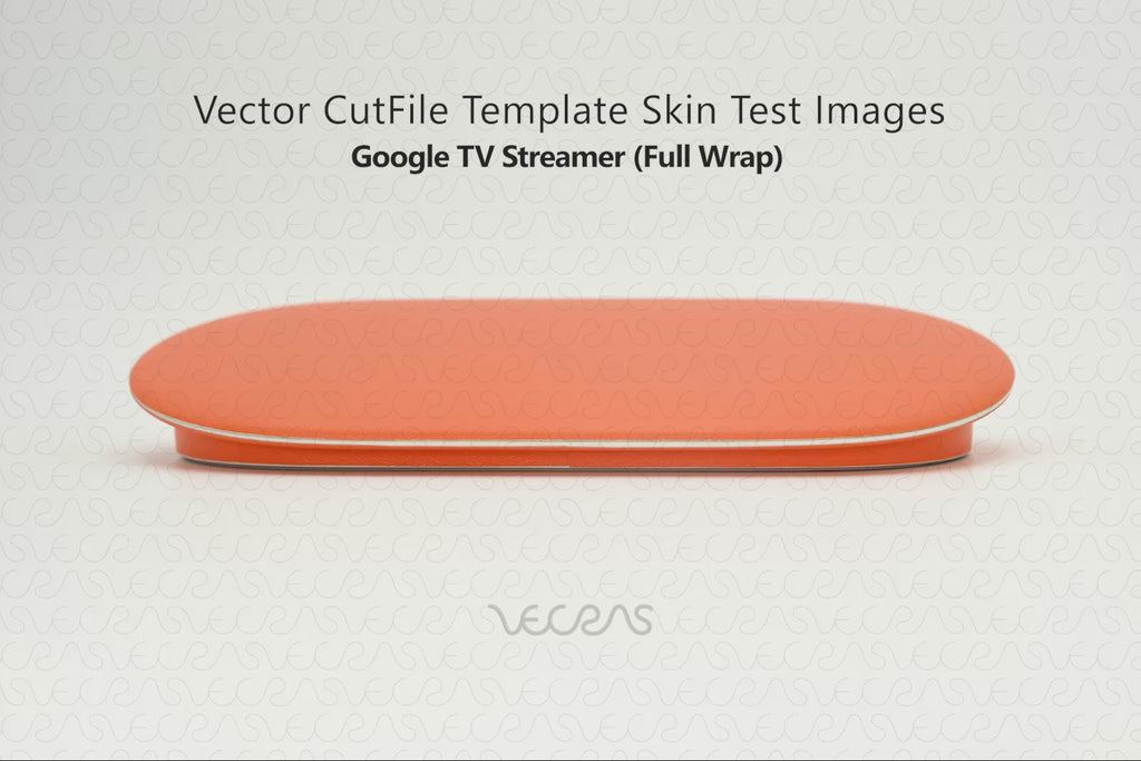 Google TV Streamer (GRS6B) 2024 | Vinyl Skin Cut File Template | Slideshow | SKin Test Images