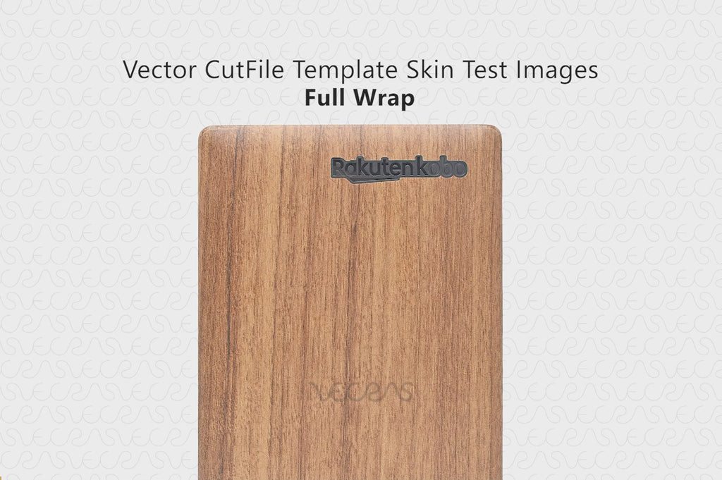 Kobo Nia eReader Skin CutFile Template 2020 I Skin Test Images Slideshow