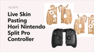 Hori Split Pad Pro Controlle Vinyl Skin Pasting Tutorial Full Wrap using VecRas Cutfiles