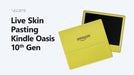 kindle oasis 10th gen skin application video demo