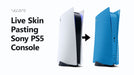 PS5 Disc Console Vinyl Skin Pasting Tutorial Full Wrap using VecRas Cutfiles