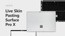 Surface Pro X Skin Pasting Tutorial 2020