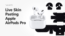 AirPods Pro Vinyl Skin Pasting Tutorial Full Wrap using VecRas Cutfiles