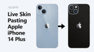 apple iphone 14 Vinyl Skin Pasting Tutorial Full Wrap using VecRas Cutfiles