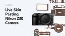 Nikon Z30 Vinyl Skin Pasting Tutorial Full Wrap using VecRas Cutfiles