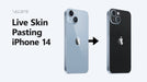apple iphone 14 back only skin application video