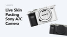 Sony A7C Camera Vinyl Skin Pasting Tutorial Full Wrap using VecRas Cutfiles