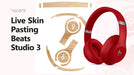 Beats Studio 3 Vinyl Skin Pasting Tutorial Full Wrap using VecRas Cutfiles