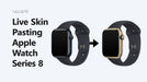 Apple Watch Series 8 45mm Vinyl Skin Pasting Tutorial Full Wrap using VecRas Cutfiles