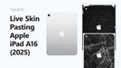 Apple iPad A16 2025 Vinyl Skin Pasting Tutorial