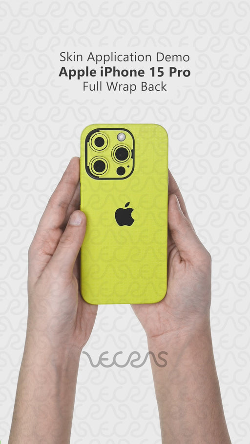 iPhone 15 Pro 3M Decal Skin Wrap Short Video