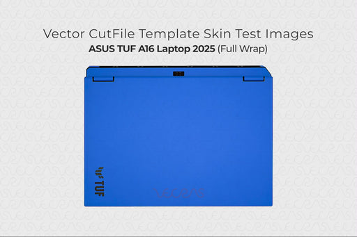 ASUS TUF A16 Laptop 2025 | Vinyl Skin Cut File Template