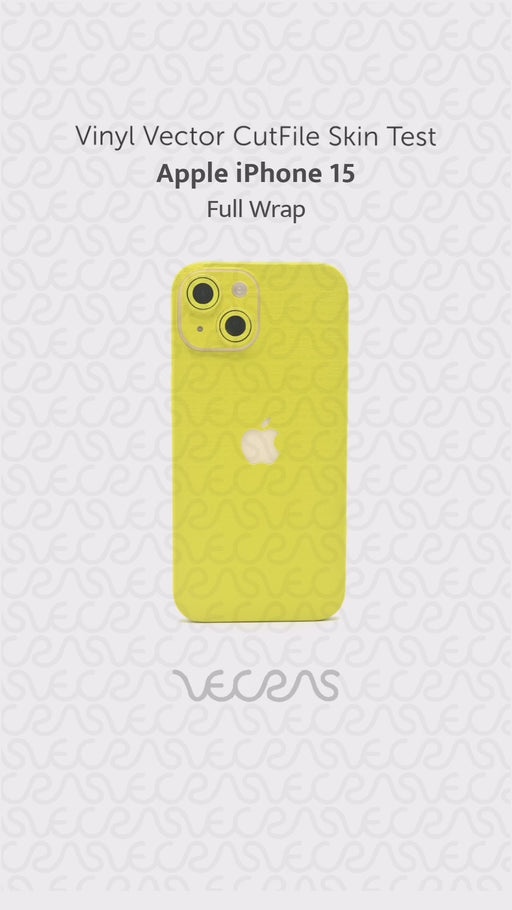 iPhone 15 3M Decal Skin Wrap Short Video
