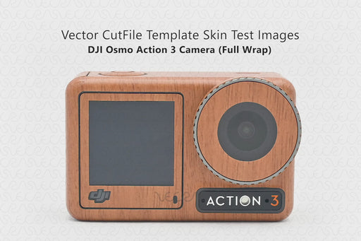 DJI Osmo Action 3 Camera 3M Decal Skin Wrap Short Video