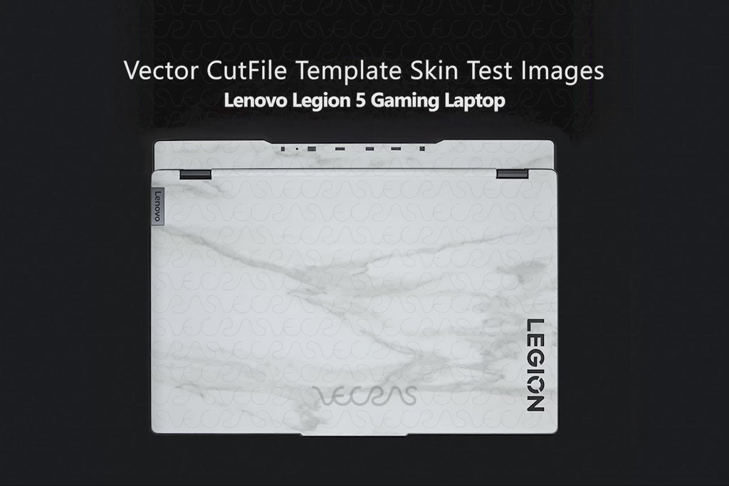 Lenovo Legion 5 Gaming Laptop 15IRX9 2024 | Vinyl Skin Cut File Template