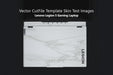 Lenovo Legion 5 Gaming Laptop 15IRX9 2024 | Vinyl Skin Cut File Template