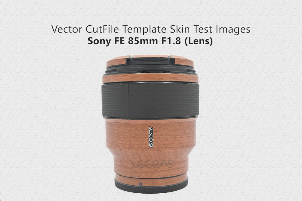 Sony FE 85mm F1.8 Lens 3M Decal Skin Wrap Short Video