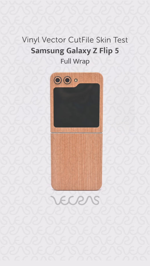 Galaxy Z Flip 5 5G 3M Decal Skin Wrap Short Video