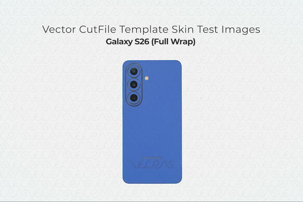 Galaxy S26 Mobile 2026 | Vinyl Skin Cut File Template | Showing Video