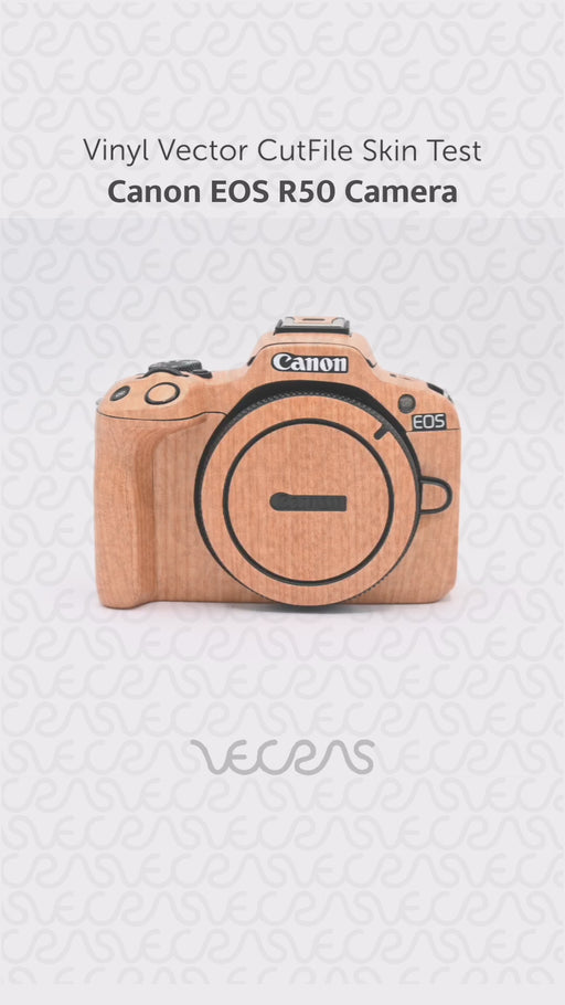 Canon EOS R50 Camera 3M Decal Skin Wrap Short Video
