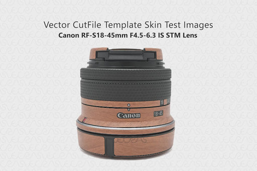 Canon RF-S18-45mm Lens 3M Decal Skin Wrap Short Video