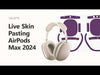 AirPods Max Headset 2024 | Vinyl Skin Pasting Tutorial