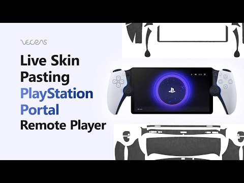 Sony PS5 Portal Remote Player 3M Decal Skin Full Wrap Application Tutorial