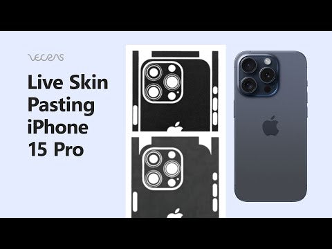 iPhone 15 Pro 3M Decal Skin Full Wrap Application Tutorial