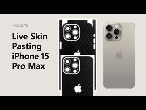 iPhone 15 Pro Max 3M Decal Skin Full Wrap Application Tutorial