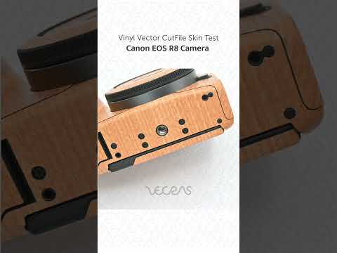canon eos r8 skin application demo video