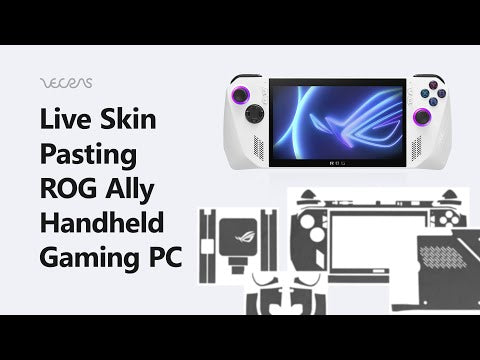 ROG Ally Handheld Gaming PC  3M Decal Skin Full Wrap Application Tutorial