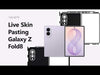 Samsung Galaxy Z Fold8 Mobile 2026 | Vinyl Skin Wrap Application Video Tutorial