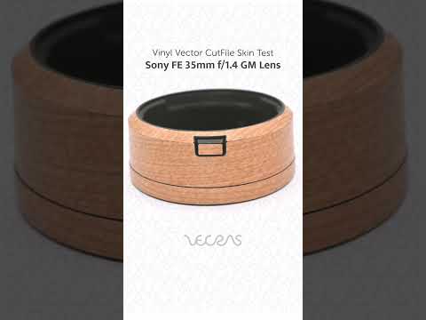 Sony FE 35mm F1.4 GM Lens 3M Decal Skin Wrap Short Video