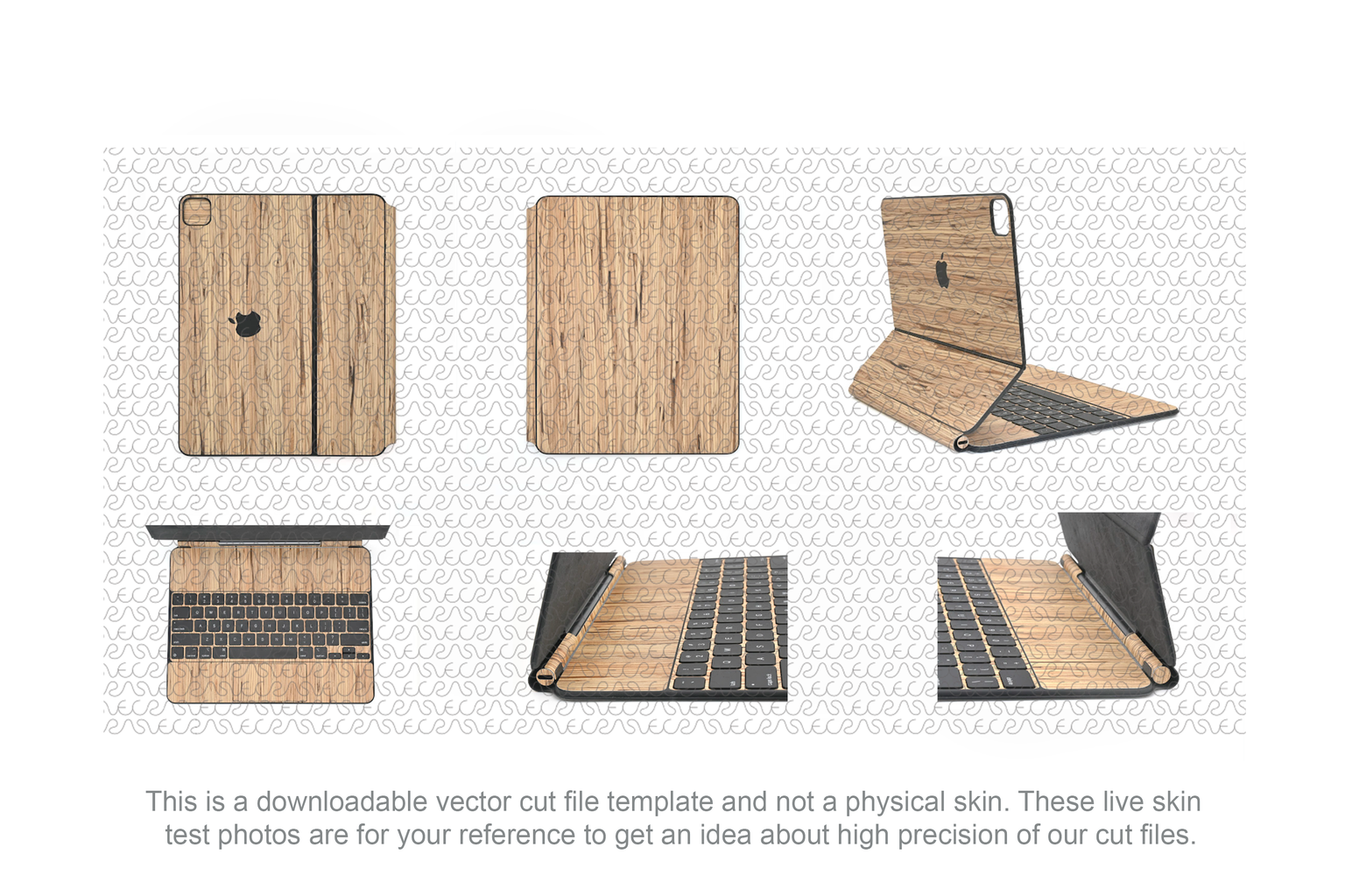Keyboard Skin Vector Vinyl Ready Vector Cut File Templates for Computer/iPad Keyboard Skins ...