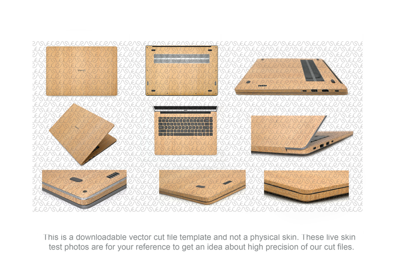 Mi NoteBook Ultra Skin Template Vector 2021