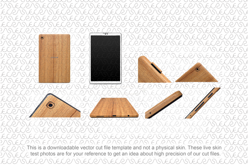 Galaxy Tab A7 Lite Skin Template Vector 2021