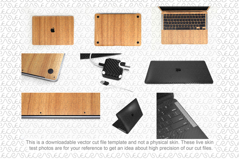 MacBook Air 13 M1 2020 Skin Template Cut File