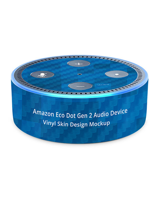 Amazon Eco Dot Gen 2 Audio Device Vinyl Skin Design Mockup
