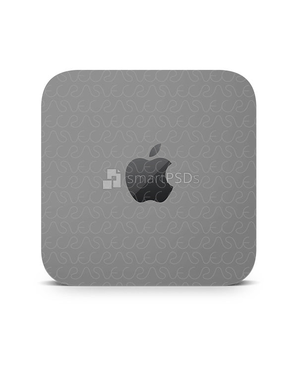 Mac Mini M2 Pro (2023) Vinyl Skin Mockup PSD Template — VecRas